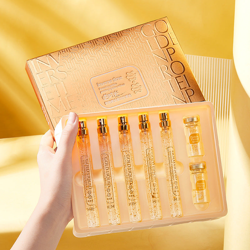 Gold Protein Peptid Kit – Schönheit Salon Hautpflege Produkt Set